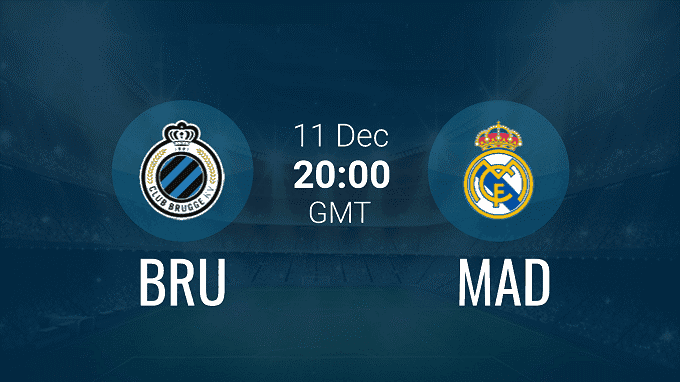 Soi keo nha cai Brugge vs Real Madrid 12 12 2019 UEFA Champions League