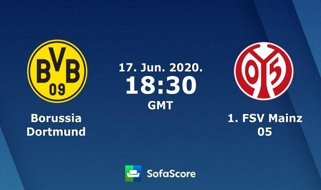 Soi kèo nhà cái Borussia Dortmund vs Mainz 05, 18/6/2020 – VĐQG Đức