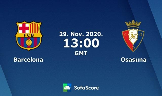 Soi kèo nhà cái Barcelona vs Osasuna, 29/11/2020 – VĐQG Tây Ban Nha