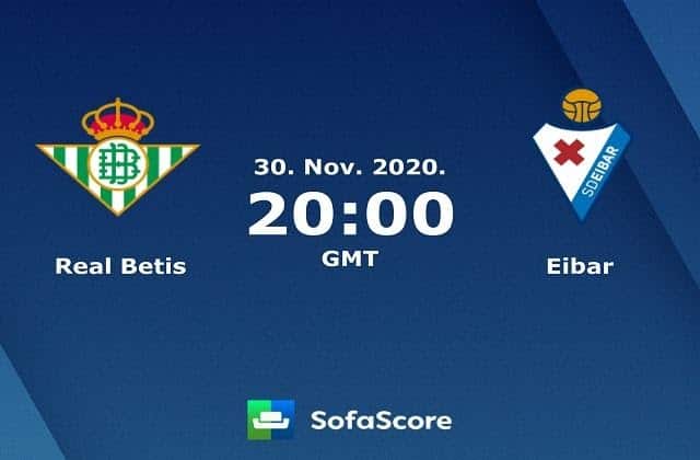 Soi kèo nhà cái Real Betis vs Eibar, 29/11/2020 – VĐQG Tây Ban Nha