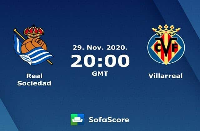 Soi kèo nhà cái Real Sociedad vs Villarreal, 29/11/2020 – VĐQG Tây Ban Nha